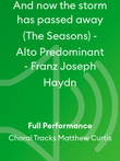 And now the storm has passed away (The Seasons) - Alto Predominant - Franz Joseph Haydn