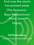And now the storm has passed away (The Seasons) - Bass Predominant - Franz Joseph Haydn