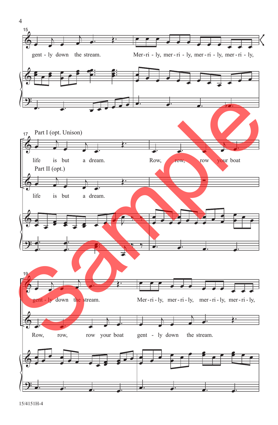 Valley and Stream Choir - Sheet Music page 3