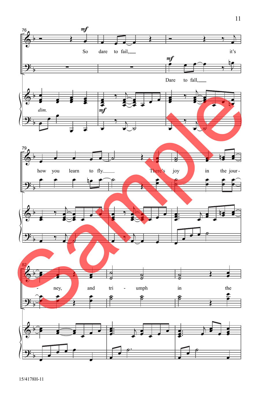 Step into Your Story Choir - Sheet Music page 8