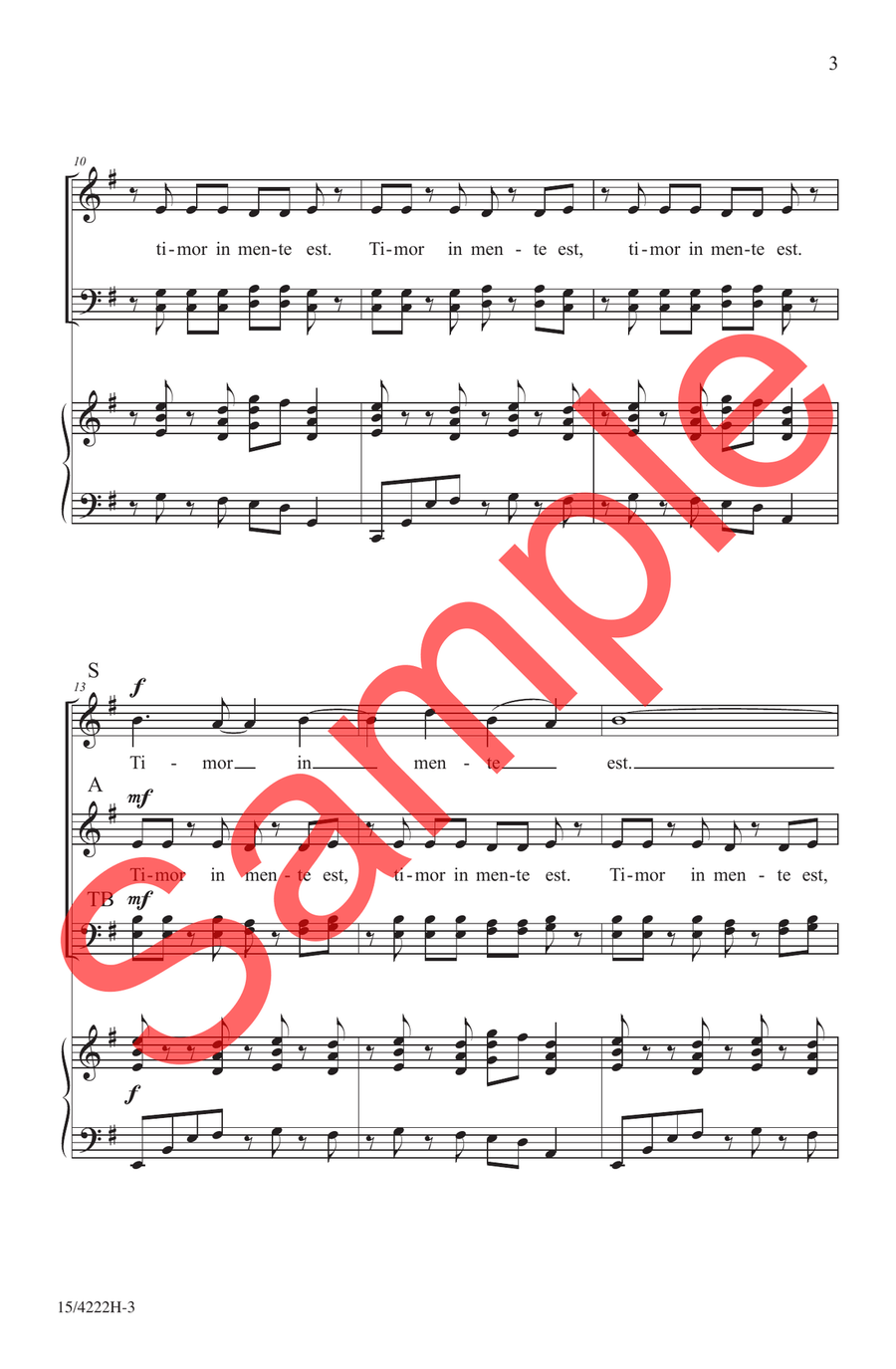 Persevera et Supera Choir - Sheet Music page 3