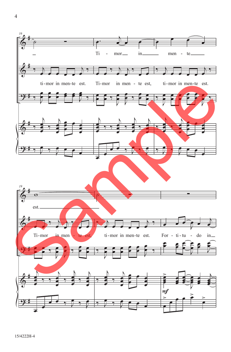 Persevera et Supera Choir - Sheet Music page 4