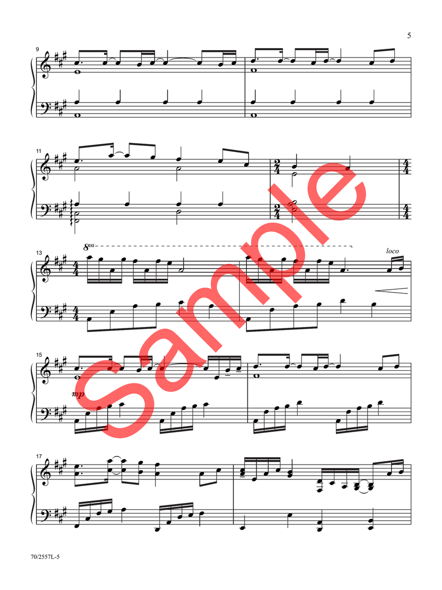 Run to Jesus Sacred - Sheet Music page 6