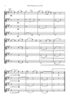 What Wondrous Love is This Flute Quartet scores gallery preview page 3