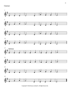 Christ Has Arisen, Alleluia Woodwind Duet scores gallery preview page 4