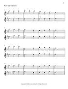 Christ Has Arisen, Alleluia Woodwind Duet scores gallery preview page 5