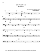 Un Poco Loco String Quartet scores gallery preview page 4