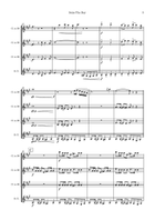 Seize The Day Clarinet Quartet scores gallery preview page 5