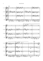 Seize The Day Clarinet Quartet scores gallery preview page 4