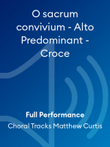 O sacrum convivium - Alto Predominant - Croce
