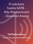 O salutaris hostia SATB - Alto Predominant - Giovanni Anerio