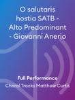 O salutaris hostia SATB - Alto Predominant - Giovanni Anerio