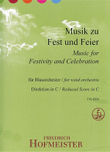 Musik zu Fest und Feier / Direktion in C (reduced score in C)