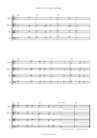 Greensleeves – Easy Traditional String Quartet G Minor Arrangement String Quartet scores gallery preview page 3