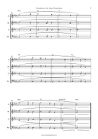 Greensleeves – Easy Traditional Woodwind Quartet B-flat Minor Arrangement Woodwind Quartet scores gallery preview page 3