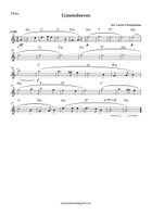 Greensleeves – Easy Traditional Woodwind Quartet A Minor Arrangement Woodwind Quartet scores gallery preview page 4