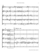 When We All Get to Heaven Brass Quintet scores gallery preview page 4