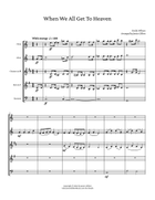 When We All Get to Heaven Woodwind Quintet scores gallery preview page 4