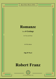 R. Franz-Romanze,in b flat minor