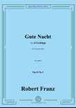 R. Franz-Gute Nacht,in a minor