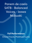 Panem de caelo SATB - Balanced Voices - Izawa Nobuaki