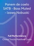 Panem de caelo SATB - Bass Muted - Izawa Nobuaki