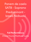 Panem de caelo SATB - Soprano Predominant - Izawa Nobuaki
