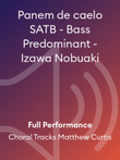 Panem de caelo SATB - Bass Predominant - Izawa Nobuaki