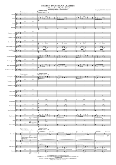 Medley: Summer Breeze with Peg, Lonely Boy, How Long, and What A Fool Believes