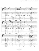 Ain't Misbehavin' Dulcimer scores gallery preview page 3