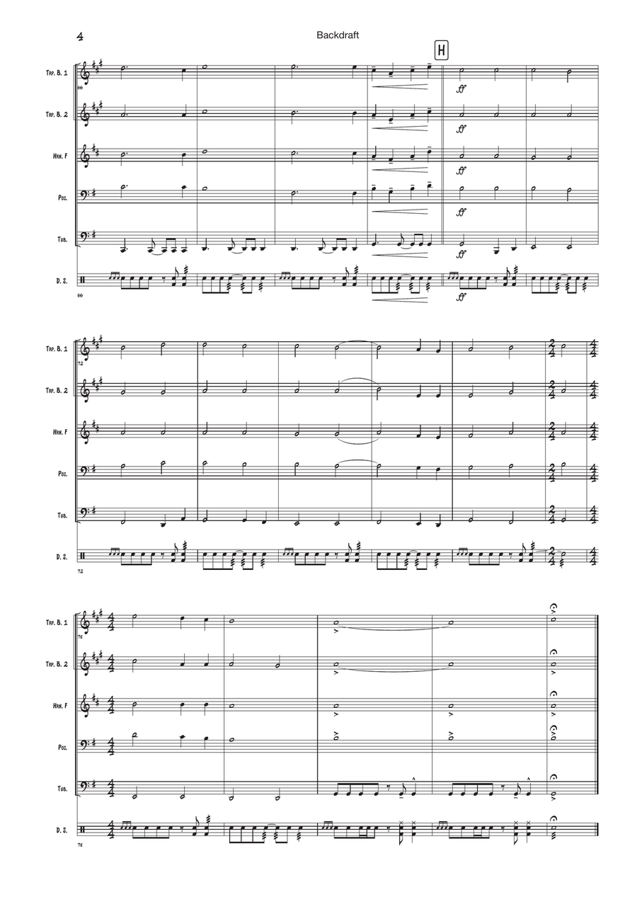 Show Me Your Firetruck by Hans Zimmer Brass Quintet - Digital Sheet Music page 4
