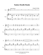 Yankee Doodle Dandy - Flute Duet and Piano Flute Duet scores gallery preview page 3