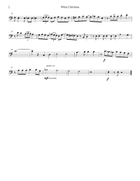 White Christmas Brass Quintet scores gallery preview page 4