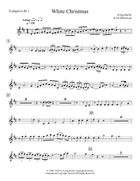 White Christmas Brass Quintet scores gallery preview page 5