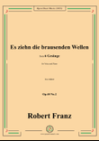 R. Franz-Es ziehn die brausenden Wellen,in a minor