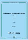 R. Franz-Es ziehn die brausenden Wellen,in b minor