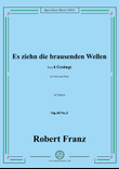 R. Franz-Es ziehn die brausenden Wellen,in f minor