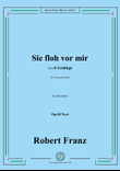 R. Franz-Sie floh vor mir,in a flat minor