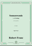 R. Franz-Sonnenwende,in b minor