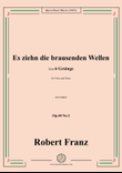 R. Franz-Es ziehn die brausenden Wellen,in d minor