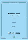 R. Franz-Weist du noch,in e flat minor