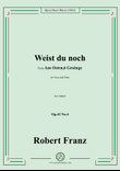 R. Franz-Weist du noch,in e minor