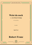 R. Franz-Weist du noch,in g minor