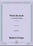 R. Franz-Weist du noch,in f sharp minor