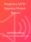 Preghiera SATB - Soprano Muted - Rossini