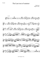 The Last rose of summer Chamber Orchestra scores gallery preview page 6