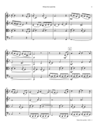 Where He Leads Me [NORRIS] String Quartet scores gallery preview page 5