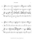Puccini Medley (Trio for Clarinet, Cello and Piano) Small Ensemble scores gallery preview page 6
