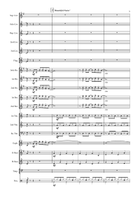 Medley: Song Sung Blue with Beautiful Noise, Hello Again, Sweet Caroline, and Love On The Rocks Brass Band scores gallery preview page 5