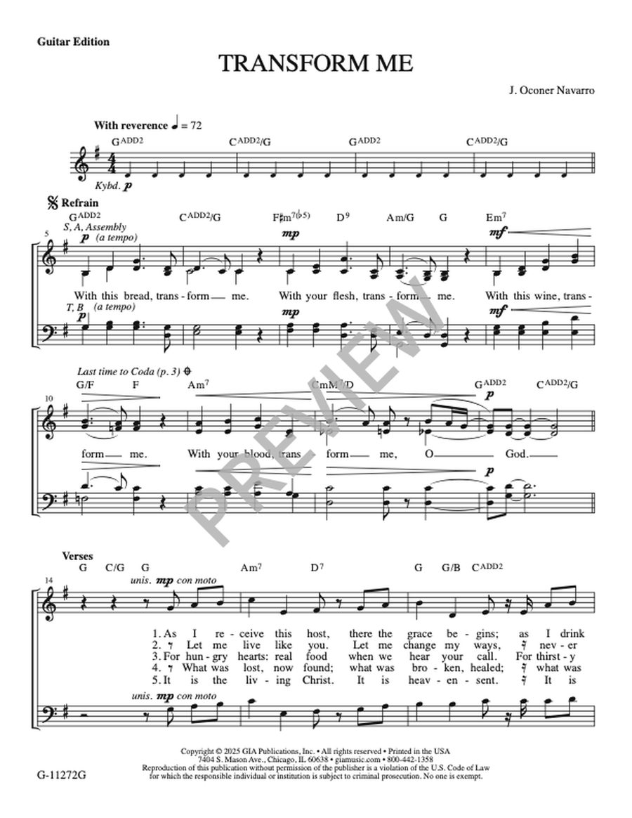 Transform Me - Guitar edition Guitar - Sheet Music page 2